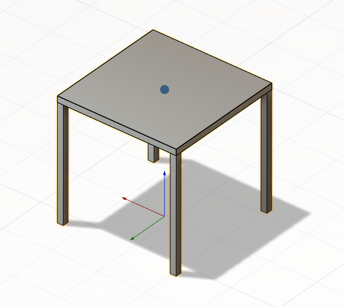 Table mechanism